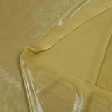 Jersey de polyester lamé argent fond curry vert
