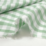 Coton Vichy 9mm vert jade
