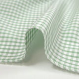 Coton Vichy 3mm vert jade