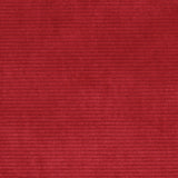 Jersey de velours côtelé tout doux rouge fraise