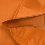 Satin duchesse polyester citrouille