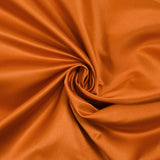 Satin duchesse polyester citrouille