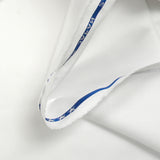Tissu tailleur en polyester blanc