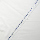 Tissu tailleur en polyester blanc
