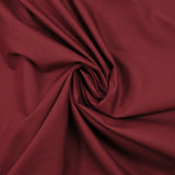 Burgundy polyester tailoring fabric