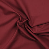 Burgundy polyester tailoring fabric