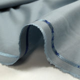 Tissu tailleur en polyester bleu charrette