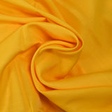 Twill polyviscose doupionné satiné jaune