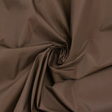 Taffetas polyamide marron ébène