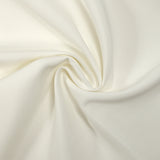 Crêpe polyester lourd blanc cassé