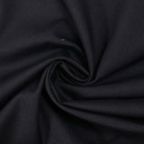 Sergé de polyester bleu nuit