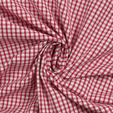 Coton Vichy 3mm rouge