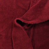 Tissu éponge bambou cerise vendu au mètre
