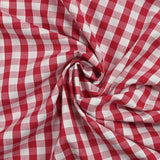 Coton Vichy 9mm rouge
