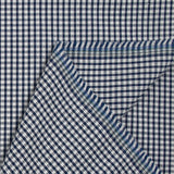Coton Vichy 3mm bleu marine