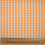 Cotton Vichy 9mm Apricot