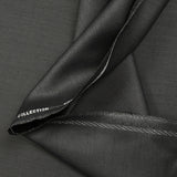 Tissu tailleur laine mélangée sergé noir et gris