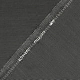 Tissu tailleur laine mélangée sergé noir et gris