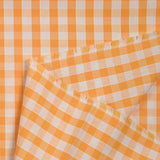 Cotton Vichy 9mm Apricot