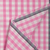 Coton Vichy 9mm rose