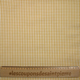 Cotton Vichy 3 mm mostaza