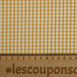 Cotton Vichy 3 mm mostaza