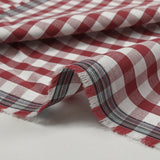 Cotton Vichy 9mm Bordeaux