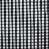 Cotton Vichy 9mm Black
