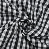 Cotton Vichy 9mm Black