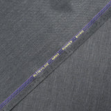 Tissu tailleur laine mélangée sergé gris