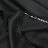 Tissu tailleur laine mélangée noir charbon