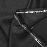 Tejido de traje sarga gris antracita mezcla lana