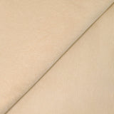 Velours polyester fines côtes sable