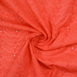 Broderie anglaise Izanagi saumon