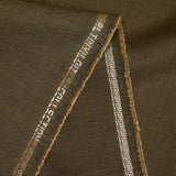 Tissu tailleur laine mélangée sergé noir et beige