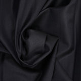 Tissu tailleur laine mélangée sergé bleu nuit