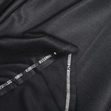 Tissu tailleur laine mélangée fantaisie gris foncé chiné