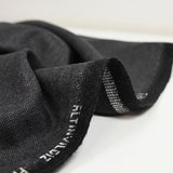 Tissu tailleur laine mélangée fantaisie gris minéral