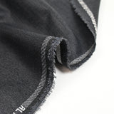 Tissu tailleur laine mélangée sergé gris bleuté chiné