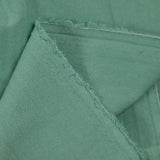 100% Coton lavé vert caroline