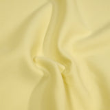 100% cachemire double face jaune mimosa au mètre