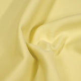 100% cachemire double face jaune mimosa au mètre
