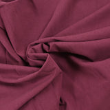 100% Coton lavé bordeaux