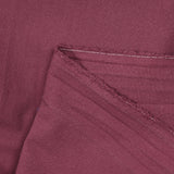 100% Coton lavé bordeaux