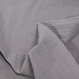 100% Light gray washed cotton