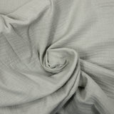 Double Gaze iridescent silver gray background