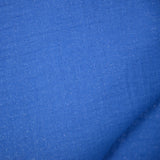Double gaze irisée argent fond bleu lavande