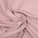 Double gaze irisée rose fond vieux rose