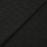 Dentelle polyester nuage noir