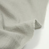 Double Gaze iridescent silver gray background